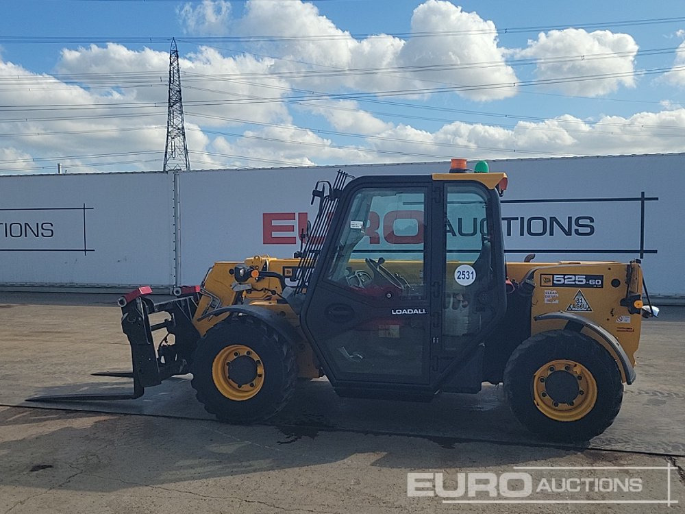2018 JCB 525-60 Hi Viz - Empilhador telescópico: foto 2 2018 JCB 525-60 Hi Viz - Empilhador telescópico: foto 2