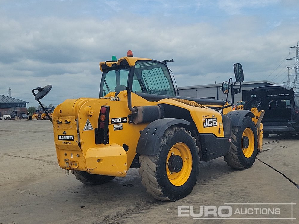 2018 JCB 540-140 Hi Viz - Empilhador telescópico: foto 5 2018 JCB 540-140 Hi Viz - Empilhador telescópico: foto 5