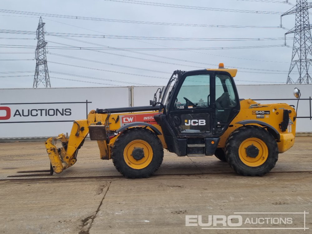 2018 JCB 540-140 Hi Viz - Empilhador telescópico: foto 2 2018 JCB 540-140 Hi Viz - Empilhador telescópico: foto 2