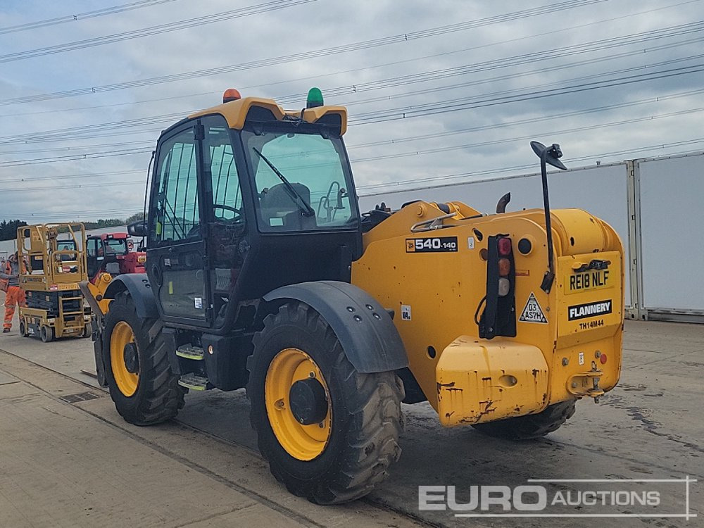 2018 JCB 540-140 Hi Viz - Empilhador telescópico: foto 3 2018 JCB 540-140 Hi Viz - Empilhador telescópico: foto 3