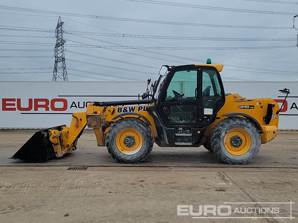 2018 JCB 540-140 Hi Viz - Empilhador telescópico: foto 2 2018 JCB 540-140 Hi Viz - Empilhador telescópico: foto 2