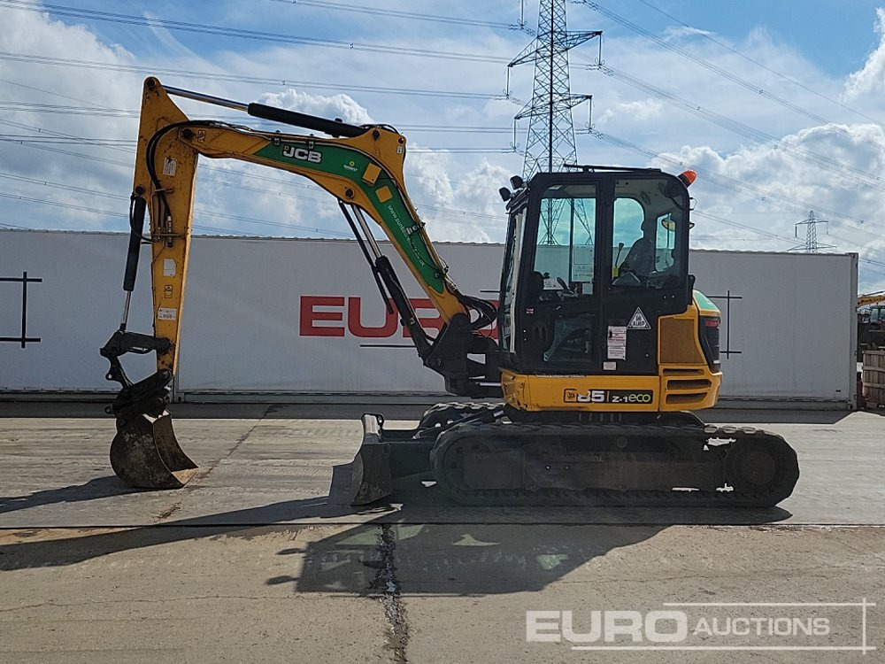 2018 JCB 85Z-1 - Mini escavadeira: foto 2 2018 JCB 85Z-1 - Mini escavadeira: foto 2