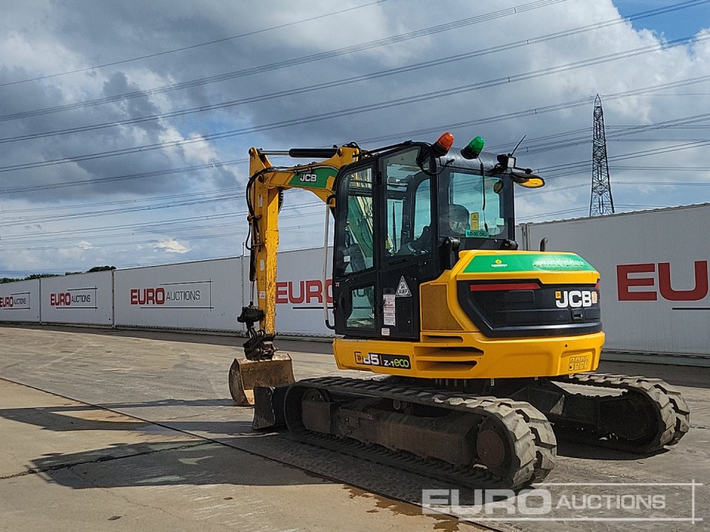 2018 JCB 85Z-1 - Mini escavadeira: foto 3 2018 JCB 85Z-1 - Mini escavadeira: foto 3