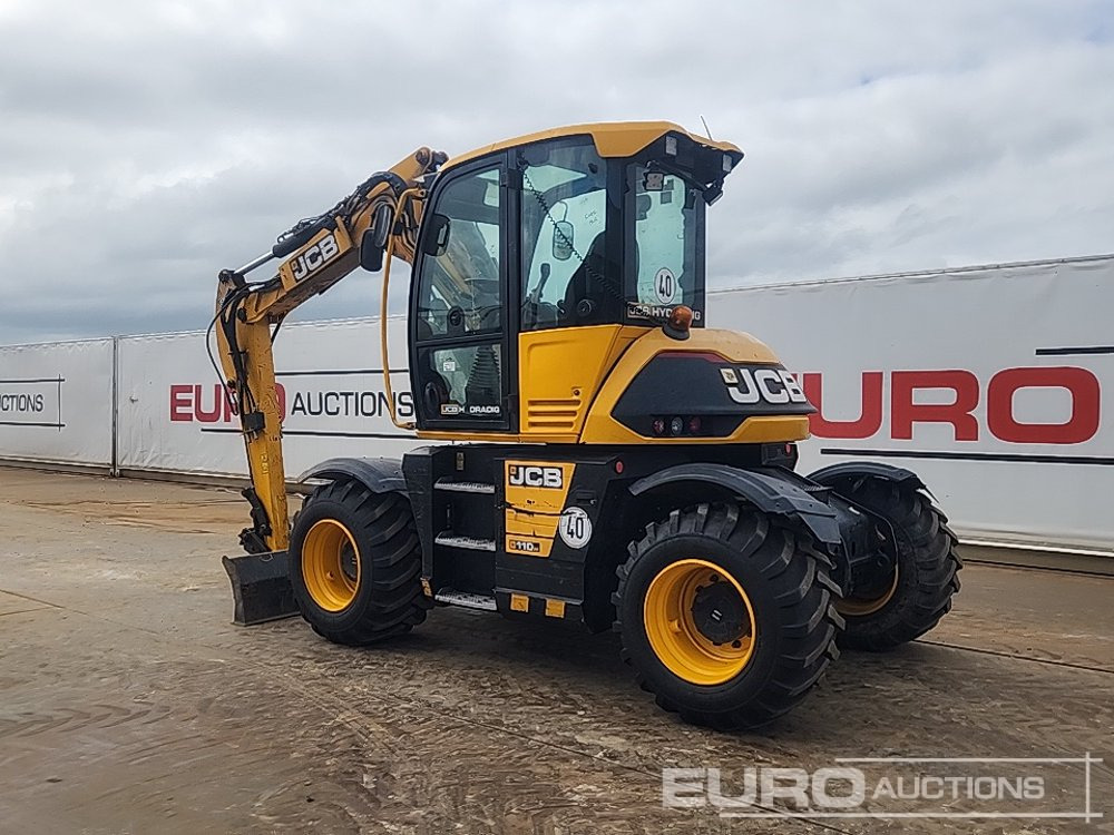 2018 JCB Hydradig 110WT - Escavadeira de rodas: foto 3 2018 JCB Hydradig 110WT - Escavadeira de rodas: foto 3