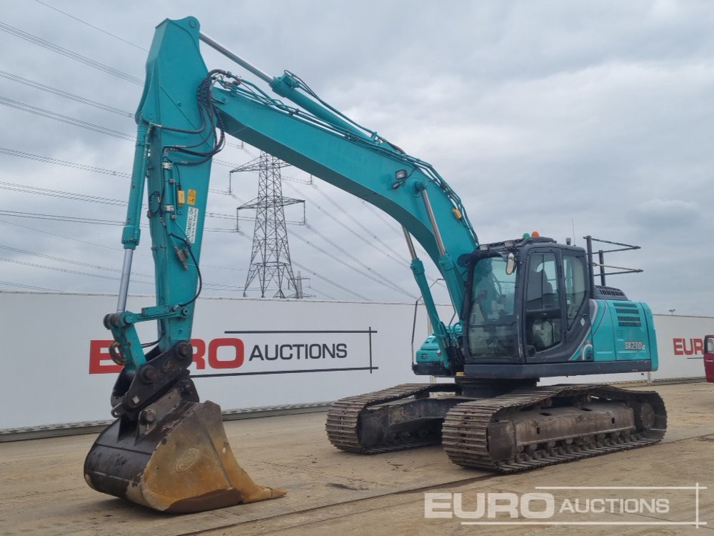 2018 Kobelco SK210LC-10 - Escavadora de rastos: foto 1 2018 Kobelco SK210LC-10 - Escavadora de rastos: foto 1