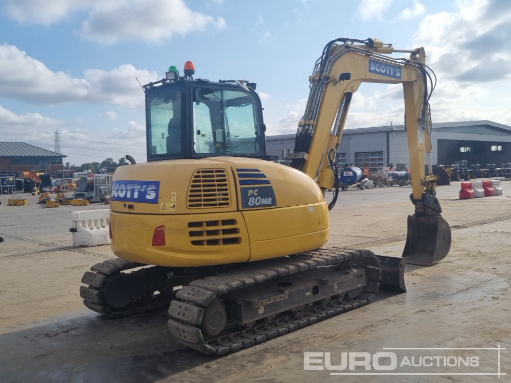 2018 Komatsu PC80MR-5 - Mini escavadeira: foto 5 2018 Komatsu PC80MR-5 - Mini escavadeira: foto 5