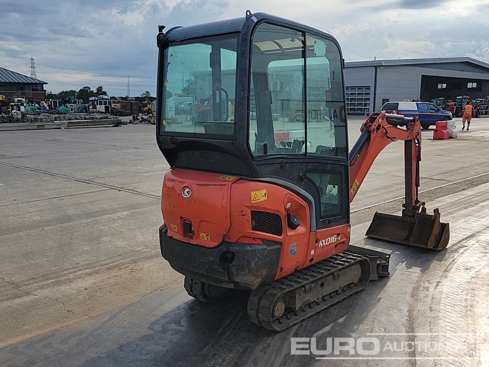 2018 Kubota KX016-4 - Mini escavadeira: foto 5 2018 Kubota KX016-4 - Mini escavadeira: foto 5