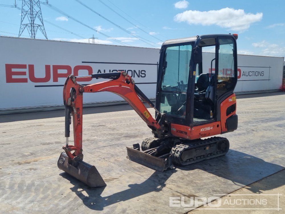 2018 Kubota KX016-4 - Mini escavadeira: foto 1 2018 Kubota KX016-4 - Mini escavadeira: foto 1