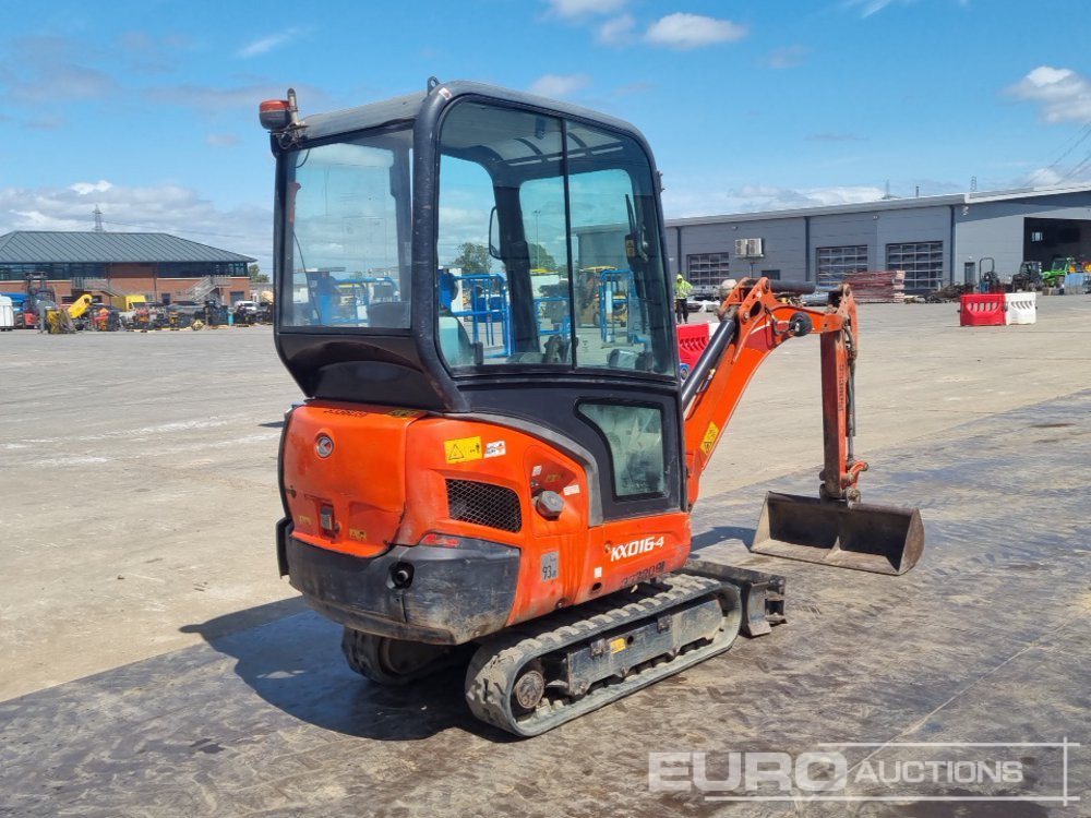 2018 Kubota KX016-4 - Mini escavadeira: foto 5 2018 Kubota KX016-4 - Mini escavadeira: foto 5
