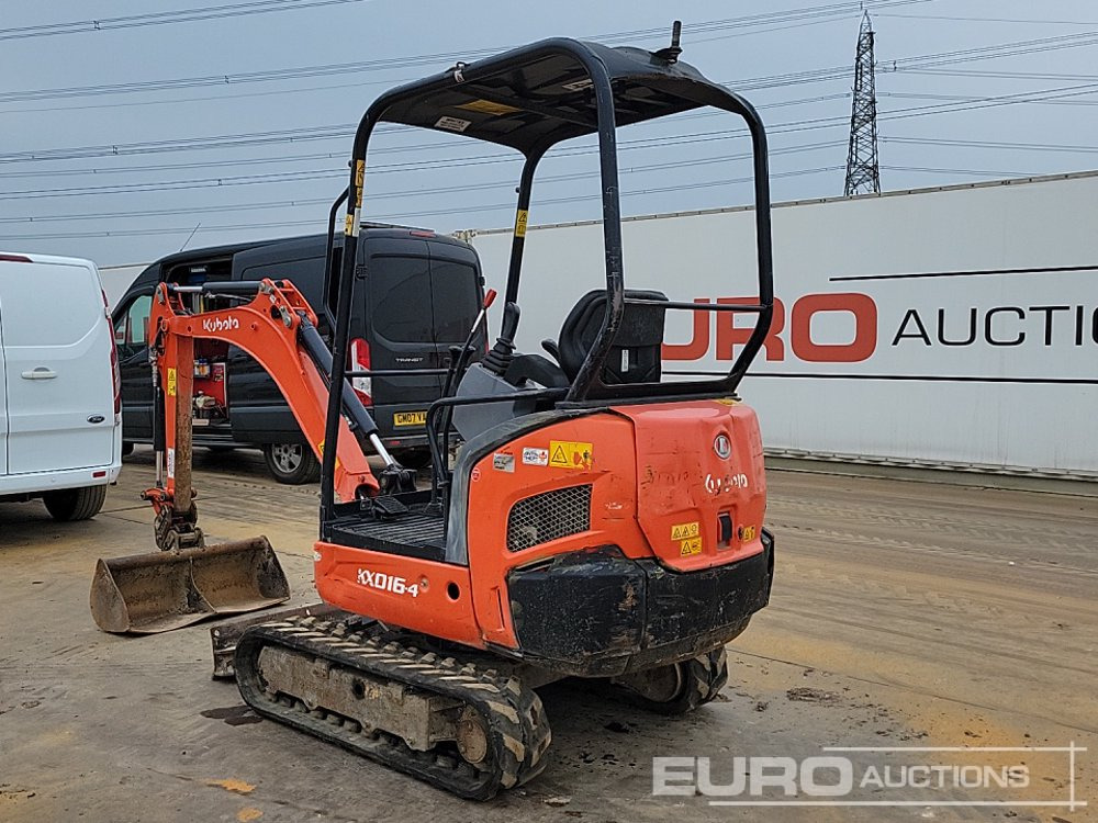 2018 Kubota KX016-4 - Mini escavadeira: foto 3 2018 Kubota KX016-4 - Mini escavadeira: foto 3