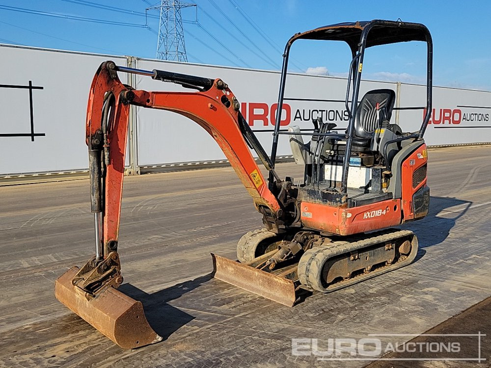 2018 Kubota KX018-4 - Mini escavadeira: foto 1 2018 Kubota KX018-4 - Mini escavadeira: foto 1