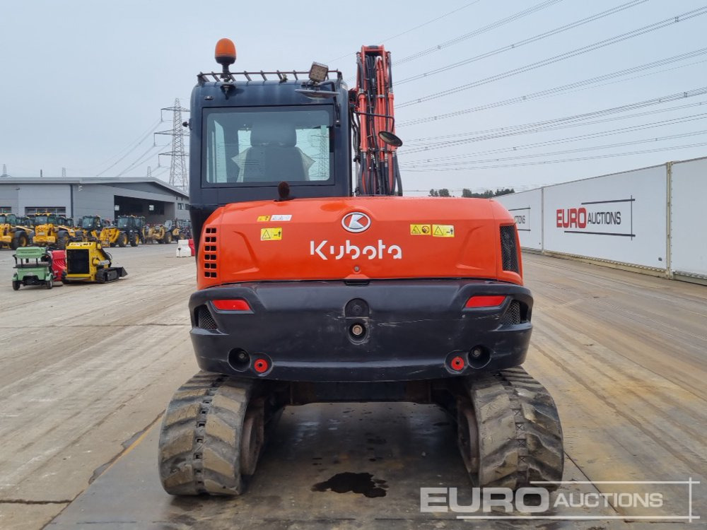 2018 Kubota KX080-4A - Mini escavadeira: foto 4 2018 Kubota KX080-4A - Mini escavadeira: foto 4