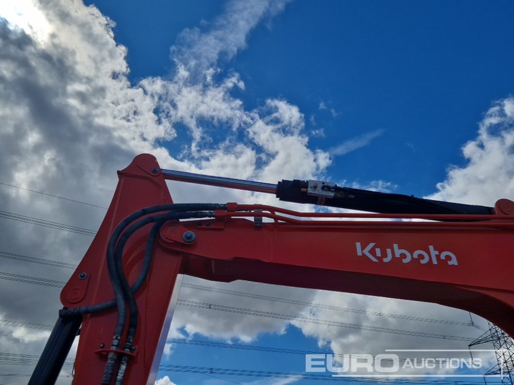Mini escavadeira 2018 Kubota KX080-4A: foto 23