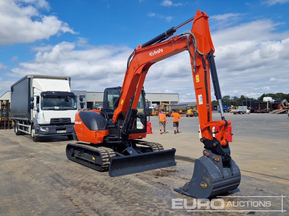 Mini escavadeira 2018 Kubota KX080-4A: foto 7