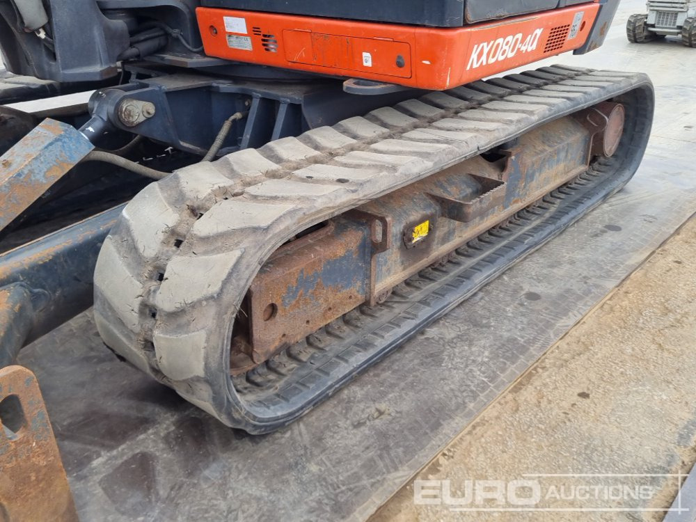 Mini escavadeira 2018 Kubota KX080-4A: foto 12