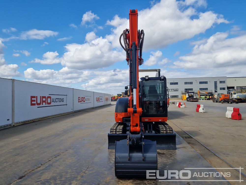 Mini escavadeira 2018 Kubota KX080-4A: foto 8