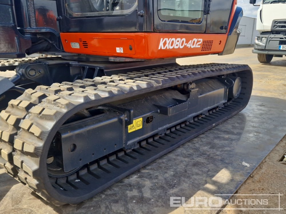Mini escavadeira 2018 Kubota KX080-4A: foto 9