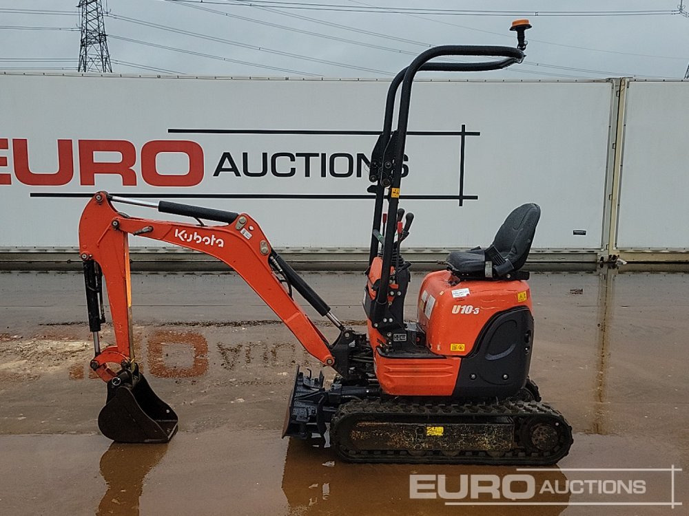 2018 Kubota U10-3 - Mini escavadeira: foto 2 2018 Kubota U10-3 - Mini escavadeira: foto 2