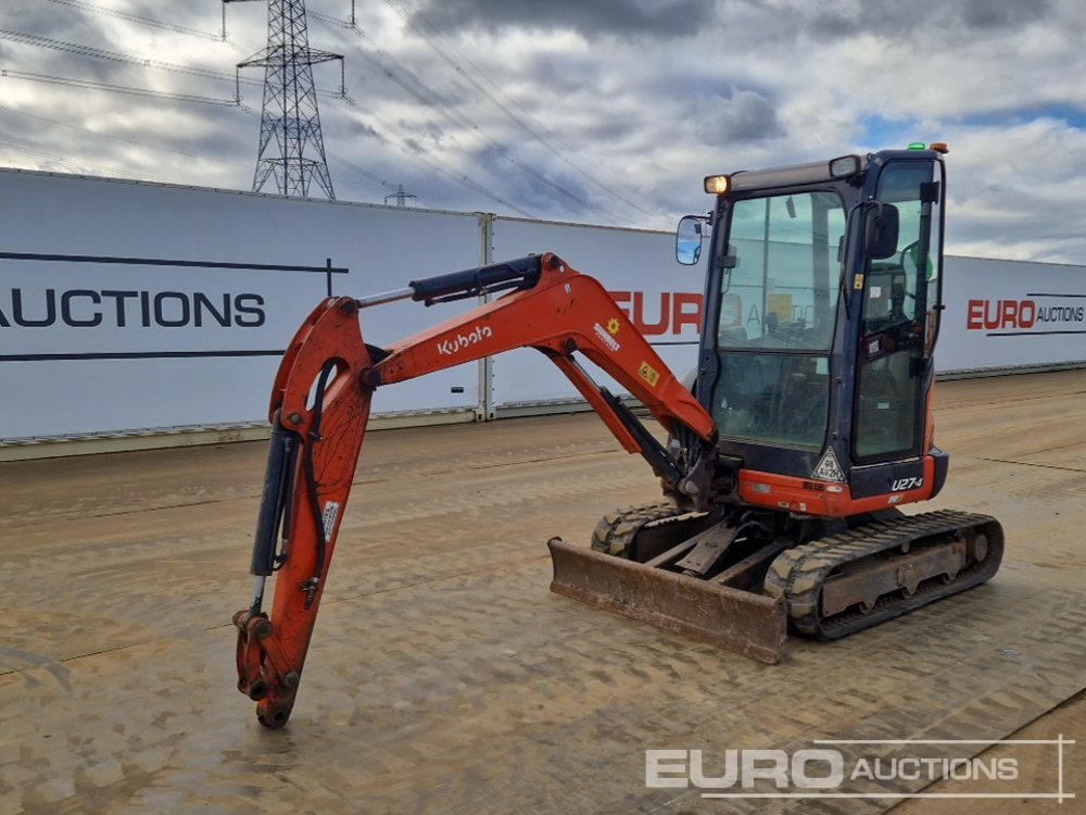 2018 Kubota U27-4 - Mini escavadeira: foto 1 2018 Kubota U27-4 - Mini escavadeira: foto 1