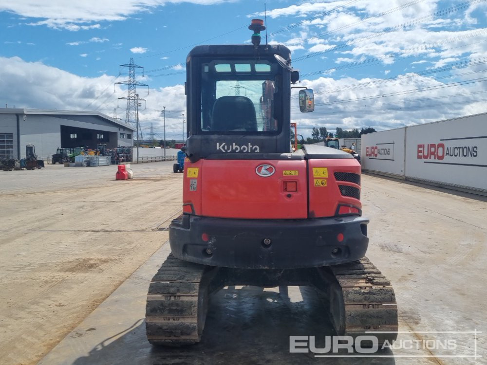 2018 Kubota U55-4 - Mini escavadeira: foto 4 2018 Kubota U55-4 - Mini escavadeira: foto 4