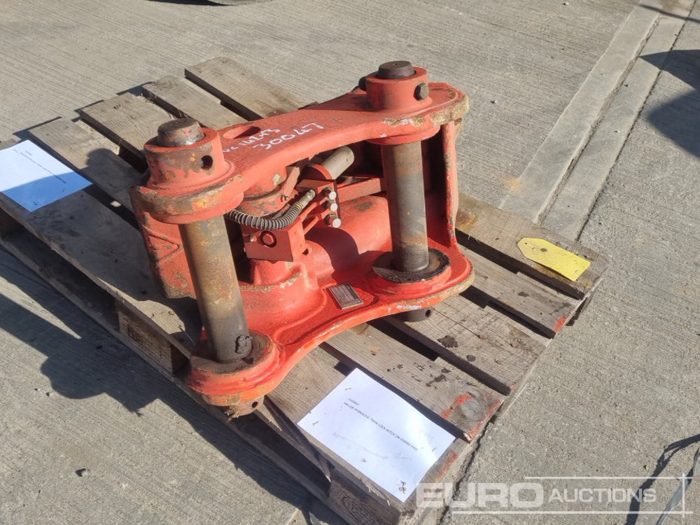 2018 Miller Hydraulic Double Lock QH 65mm Pin to suit 13 Ton Excavator - Acoplamento rápido: foto 1 2018 Miller Hydraulic Double Lock QH 65mm Pin to suit 13 Ton Excavator - Acoplamento rápido: foto 1