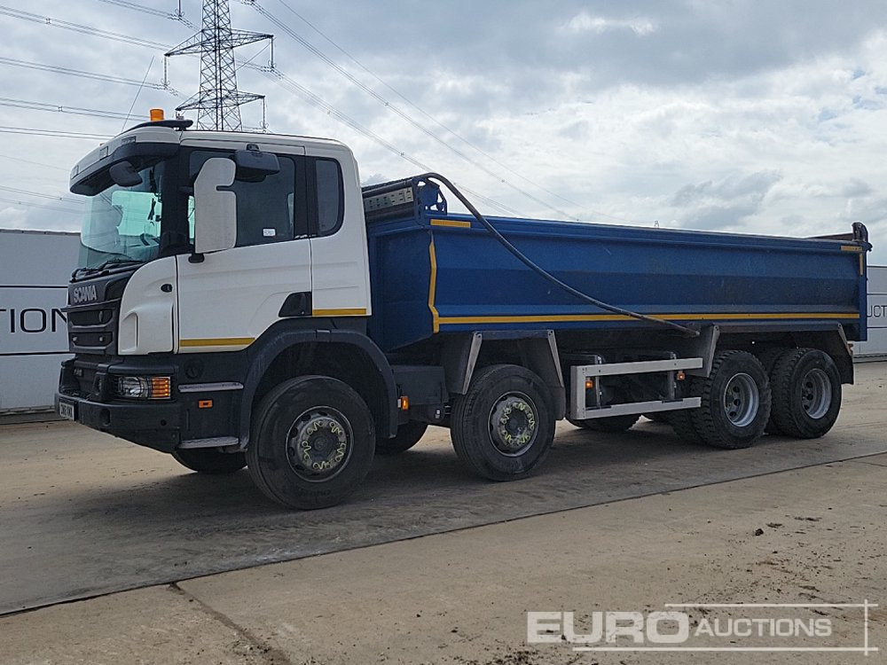 2018 Scania P410 - Camião basculante: foto 1 2018 Scania P410 - Camião basculante: foto 1
