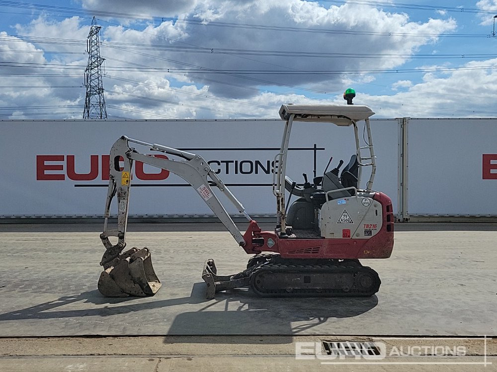 2018 Takeuchi TB216 - Mini escavadeira: foto 2 2018 Takeuchi TB216 - Mini escavadeira: foto 2