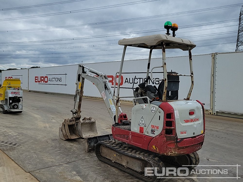 2018 Takeuchi TB216 - Mini escavadeira: foto 3 2018 Takeuchi TB216 - Mini escavadeira: foto 3