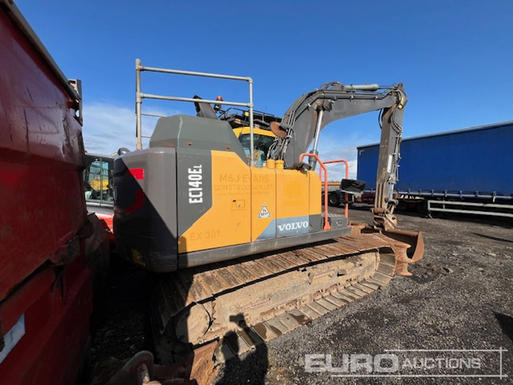 2018 Volvo EC140EL - Escavadora de rastos: foto 5 2018 Volvo EC140EL - Escavadora de rastos: foto 5
