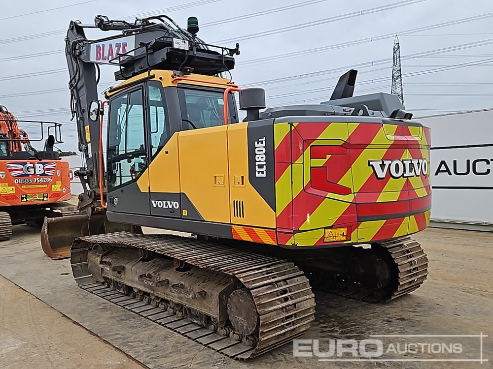 2018 Volvo EC180EL - Escavadora de rastos: foto 3 2018 Volvo EC180EL - Escavadora de rastos: foto 3