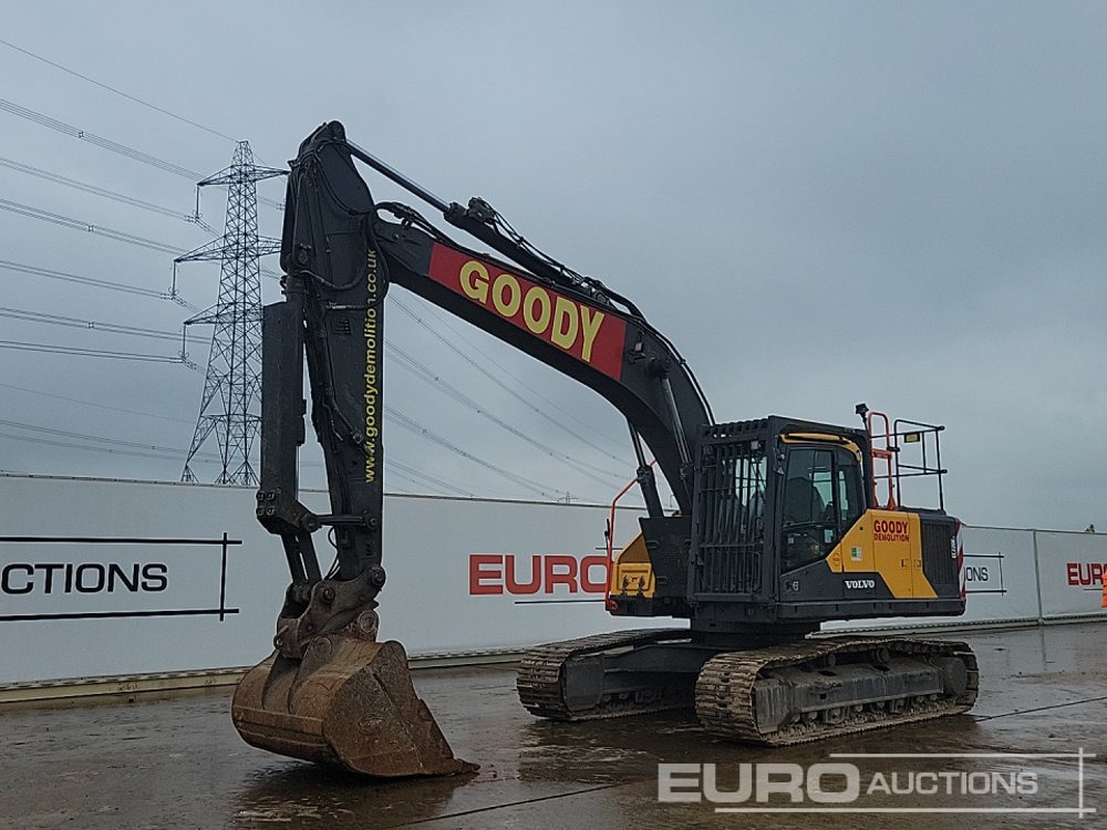 2018 Volvo EC220EL - Escavadora de rastos: foto 1 2018 Volvo EC220EL - Escavadora de rastos: foto 1