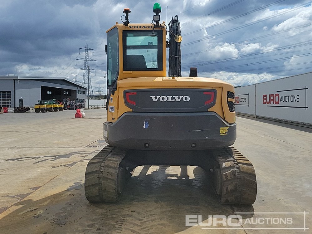 2018 Volvo ECR88D - Mini escavadeira: foto 4 2018 Volvo ECR88D - Mini escavadeira: foto 4