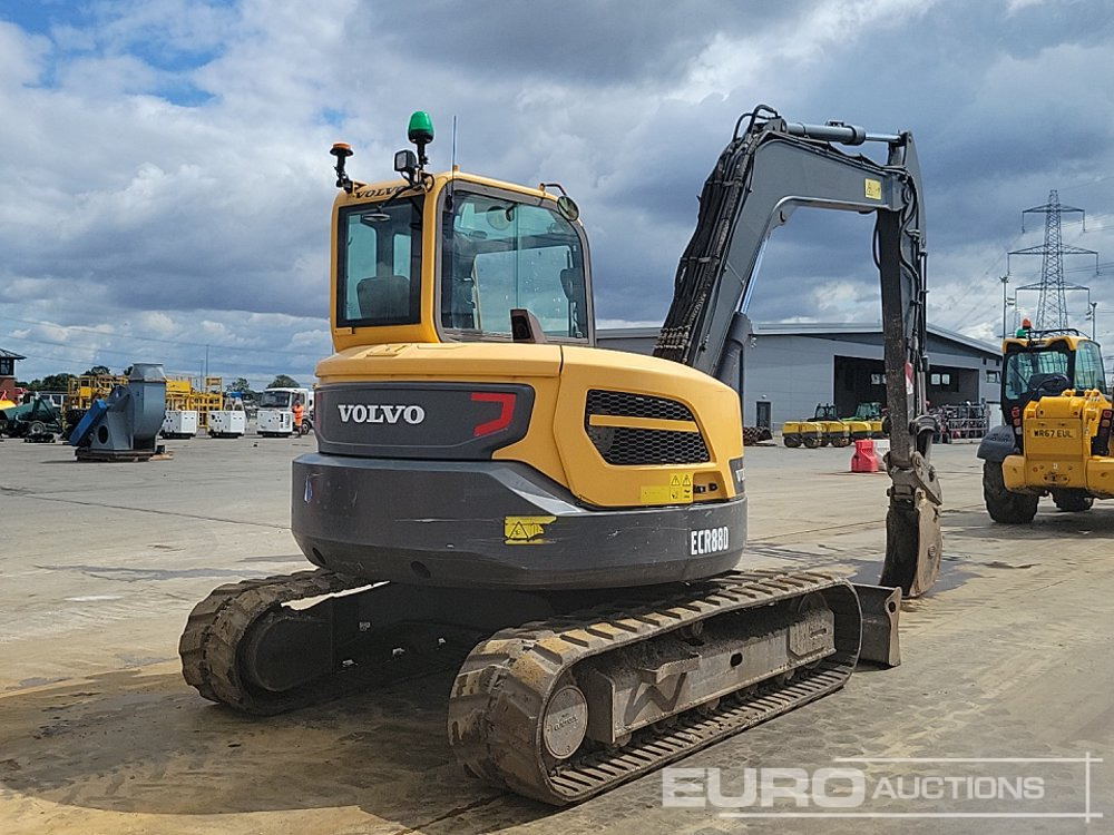 2018 Volvo ECR88D - Mini escavadeira: foto 5 2018 Volvo ECR88D - Mini escavadeira: foto 5