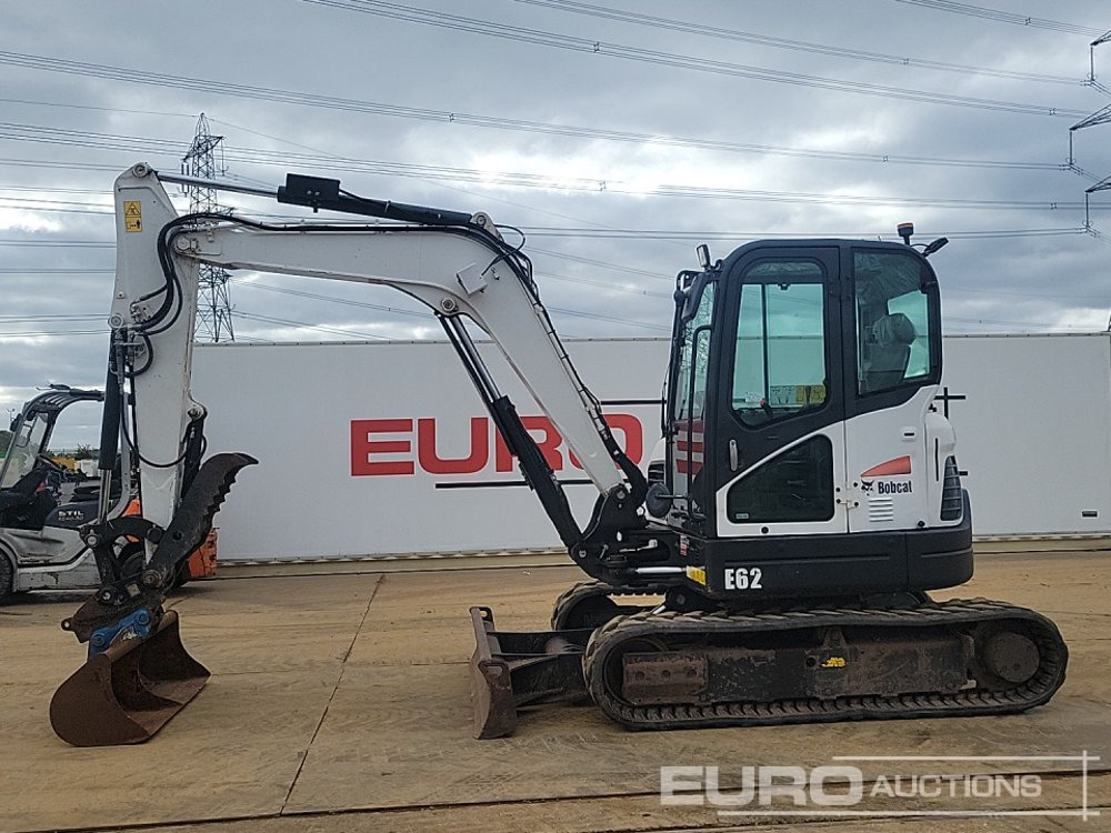 2019 Bobcat E62 - Mini escavadeira: foto 2 2019 Bobcat E62 - Mini escavadeira: foto 2