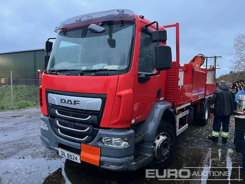 2019 DAF LF260 - Camião de caixa aberta/ Plataforma: foto 1 2019 DAF LF260 - Camião de caixa aberta/ Plataforma: foto 1