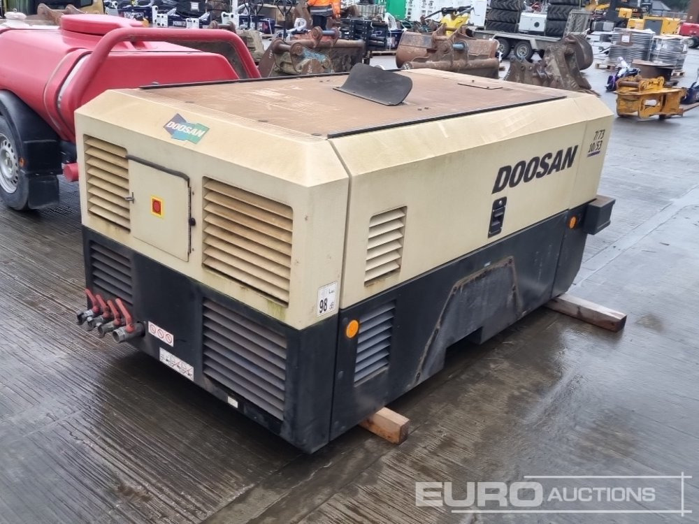 2019 Doosan 7/73-10/53 250CFM - Compressor de ar: foto 1 2019 Doosan 7/73-10/53 250CFM - Compressor de ar: foto 1