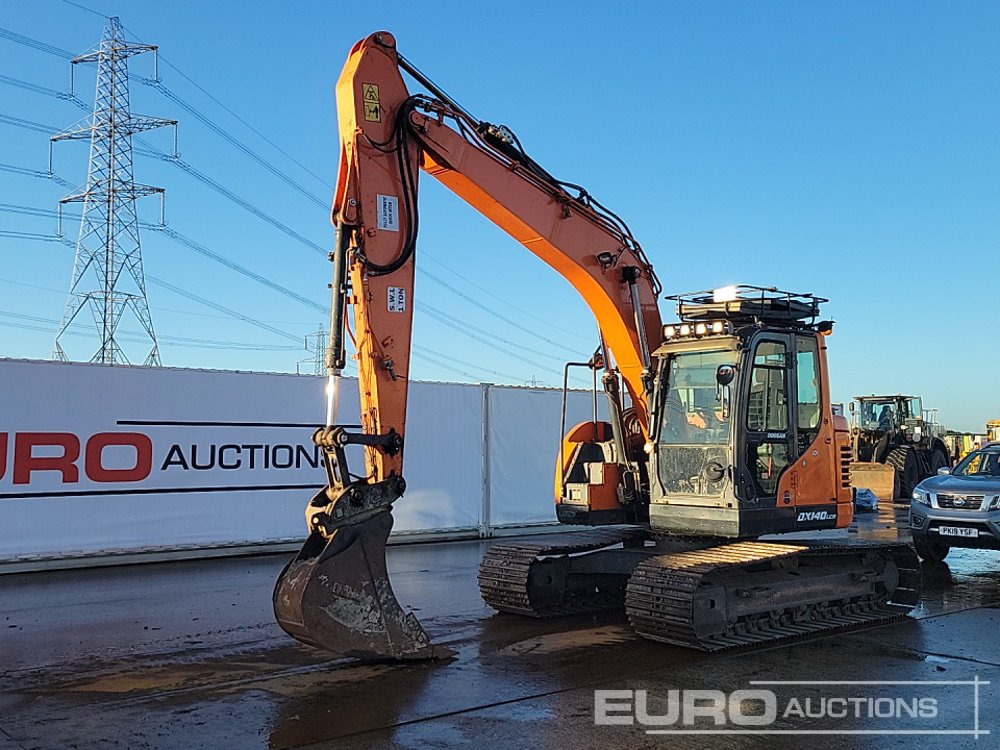 2019 Doosan DX140LC-5 - Escavadora de rastos: foto 1 2019 Doosan DX140LC-5 - Escavadora de rastos: foto 1