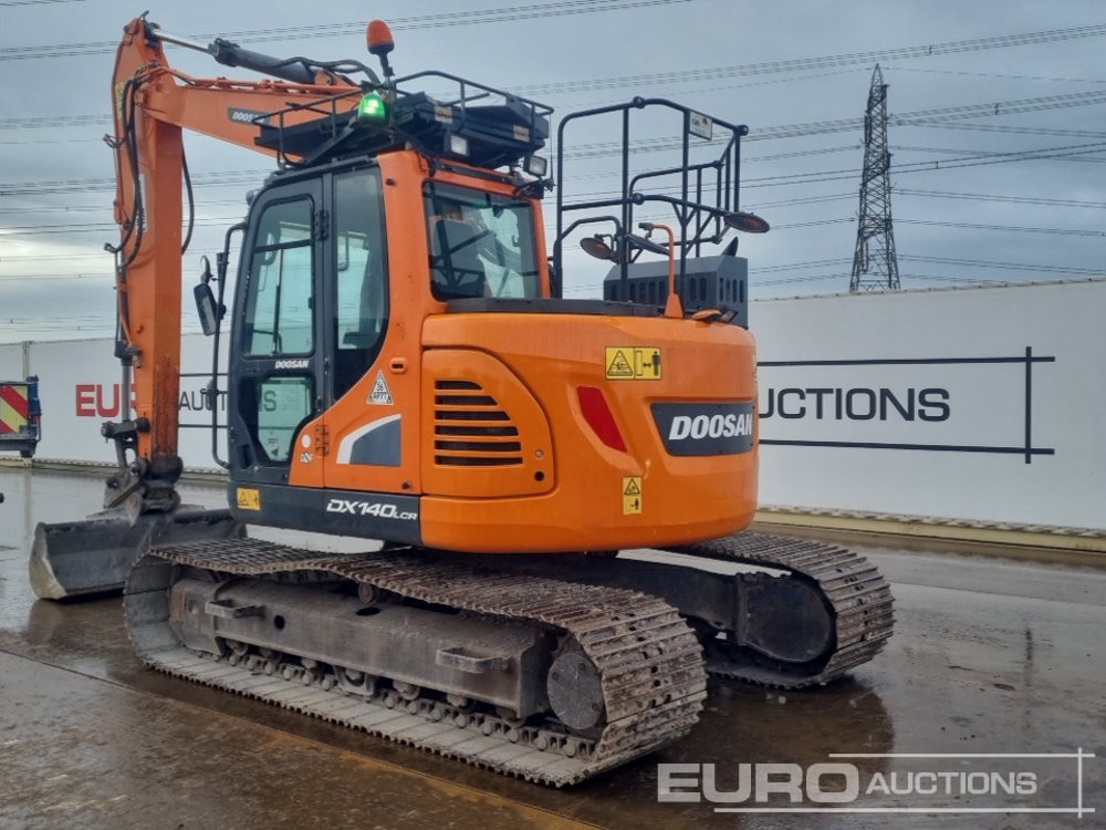 2019 Doosan DX140LCR-5 - Escavadora de rastos: foto 3 2019 Doosan DX140LCR-5 - Escavadora de rastos: foto 3