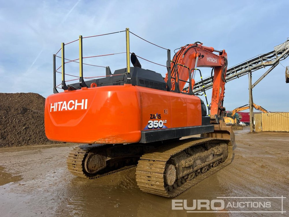 2019 Hitachi ZX350 LCN-6 700mm Pads, CV, QH, Piped, AUX, Demo Cage - Escavadora de rastos: foto 3 2019 Hitachi ZX350 LCN-6 700mm Pads, CV, QH, Piped, AUX, Demo Cage - Escavadora de rastos: foto 3