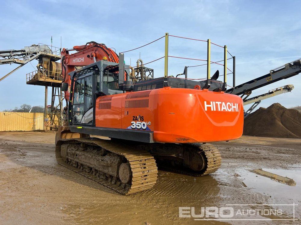 2019 Hitachi ZX350 LCN-6 700mm Pads, CV, QH, Piped, AUX, Demo Cage - Escavadora de rastos: foto 5 2019 Hitachi ZX350 LCN-6 700mm Pads, CV, QH, Piped, AUX, Demo Cage - Escavadora de rastos: foto 5