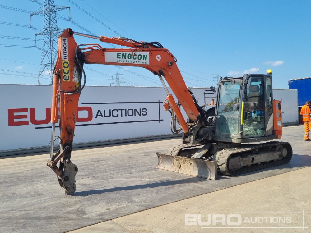2019 Hitachi ZX85USB-6 - Mini escavadeira: foto 1 2019 Hitachi ZX85USB-6 - Mini escavadeira: foto 1