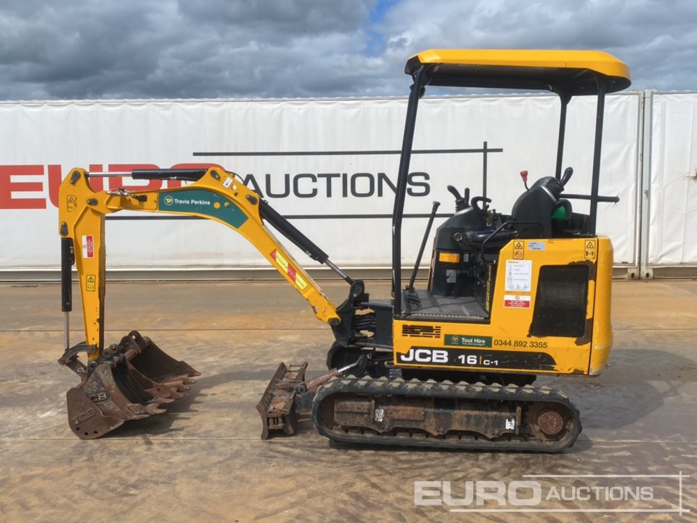 2019 JCB 16C-1 - Mini escavadeira: foto 2 2019 JCB 16C-1 - Mini escavadeira: foto 2