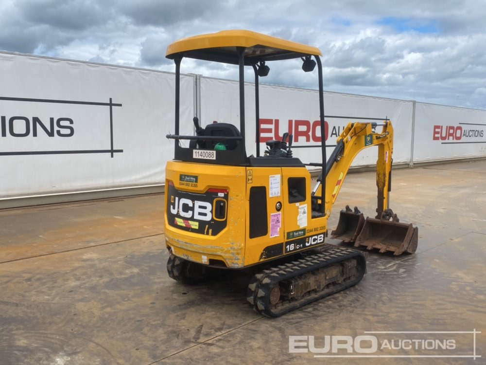 2019 JCB 16C-1 - Mini escavadeira: foto 5 2019 JCB 16C-1 - Mini escavadeira: foto 5