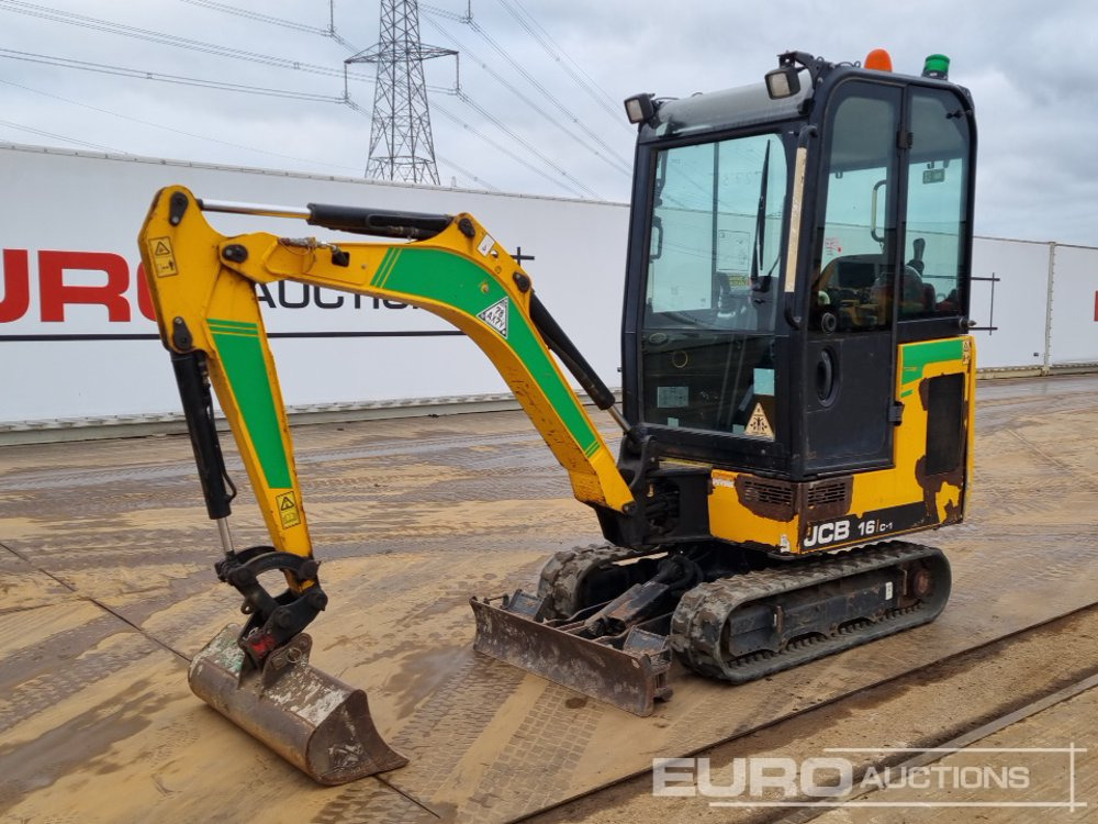 2019 JCB 16C-1 - Mini escavadeira: foto 1 2019 JCB 16C-1 - Mini escavadeira: foto 1