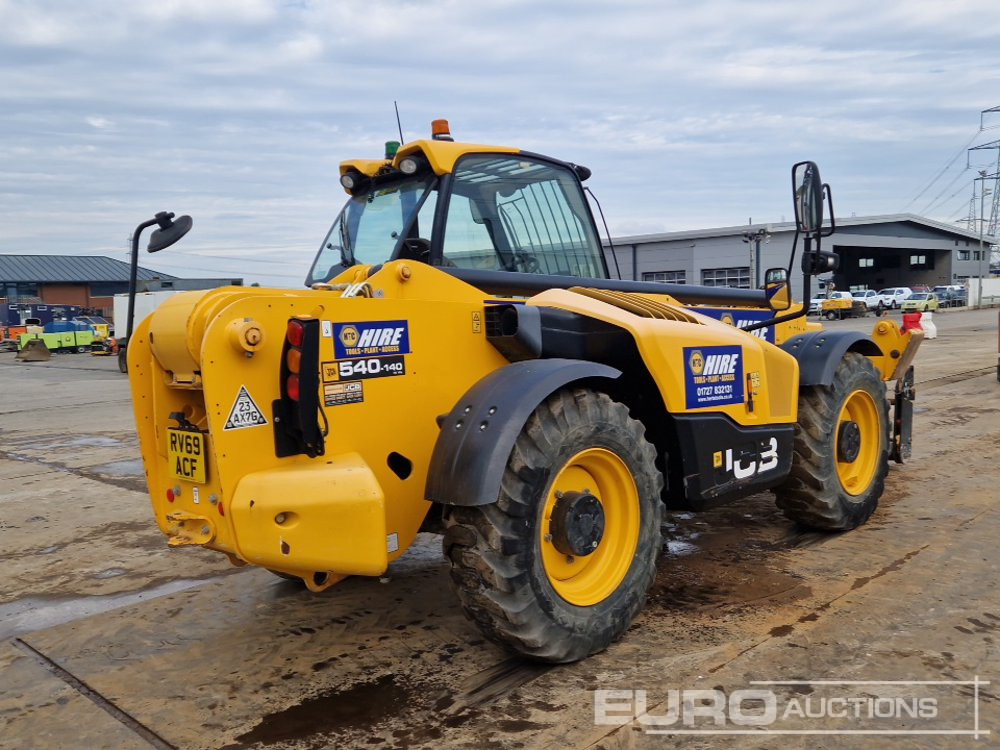 2019 JCB 540-140 Hi Viz - Empilhador telescópico: foto 5 2019 JCB 540-140 Hi Viz - Empilhador telescópico: foto 5