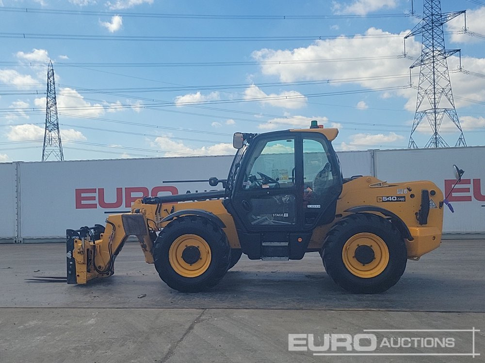 2019 JCB 540-140 Hi Viz - Empilhador telescópico: foto 2 2019 JCB 540-140 Hi Viz - Empilhador telescópico: foto 2