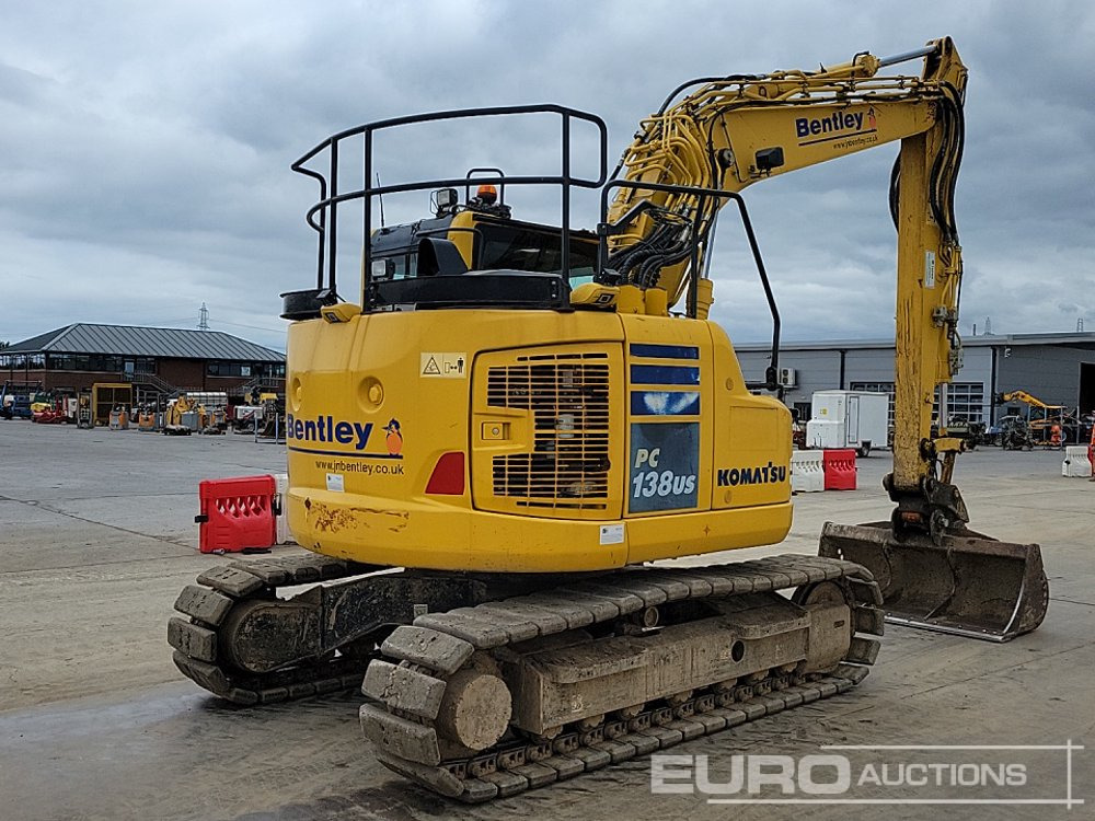 2019 Komatsu PC138US-11 - Escavadora de rastos: foto 5 2019 Komatsu PC138US-11 - Escavadora de rastos: foto 5