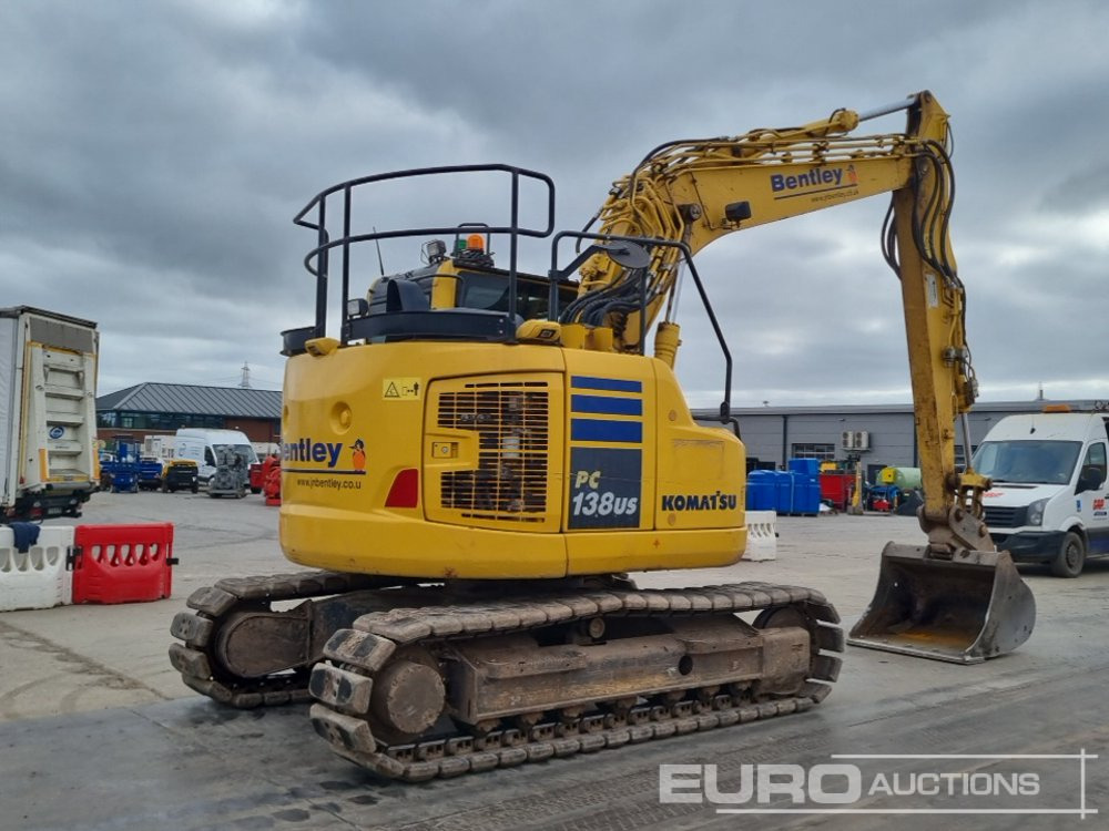 2019 Komatsu PC138US-11 - Escavadora de rastos: foto 5 2019 Komatsu PC138US-11 - Escavadora de rastos: foto 5