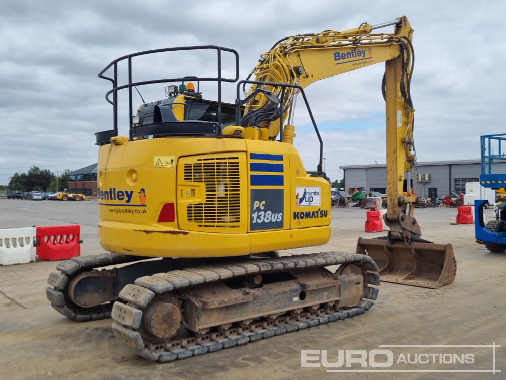2019 Komatsu PC138US-11 - Escavadora de rastos: foto 5 2019 Komatsu PC138US-11 - Escavadora de rastos: foto 5