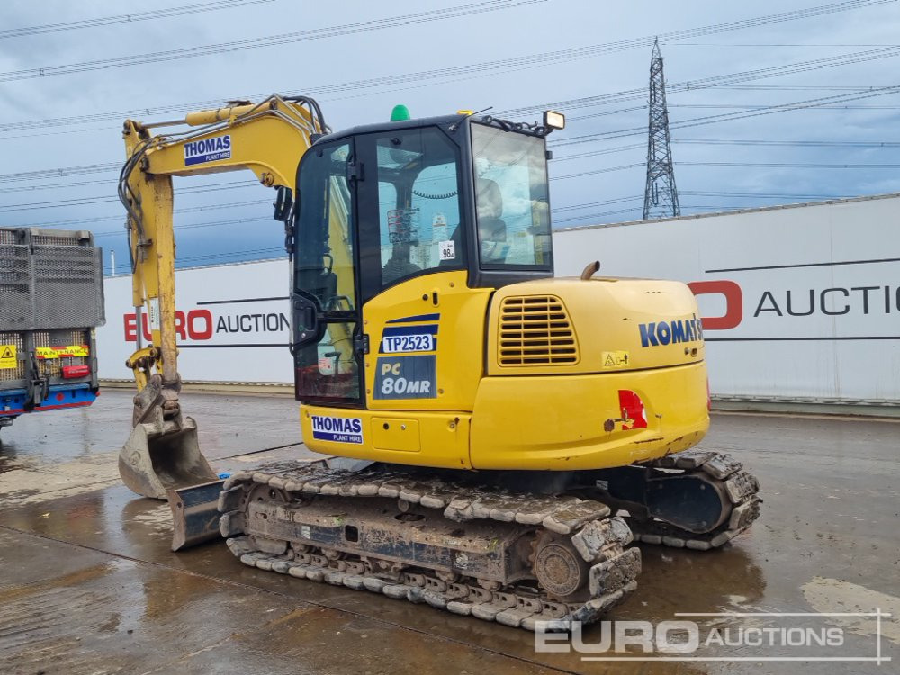 2019 Komatsu PC80MR-5 - Mini escavadeira: foto 3 2019 Komatsu PC80MR-5 - Mini escavadeira: foto 3